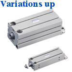 Basic cylinders: Double acting type