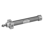 Double acting block with variable cushion type