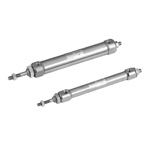 Double acting pull stroke adjustment type