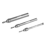 Low hydraulic pressure: Double acting type