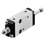 Double acting double rod type