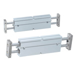 Double acting double rod type