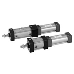 Double acting brake type