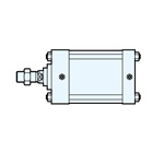 Double acting type: Steel tubing