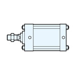Low hydraulic pressure: Steel tubing