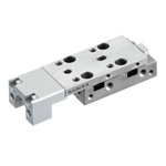 Double acting type with buffer