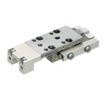 Double acting type with buffer and end keep