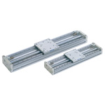 Magnet type with linear guide MRW (Rodless cylinder)