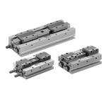 Flat type air hand: Parallel type synchronous double acting type