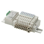 Solenoid valve F10 series: Split type serial transmission manifold