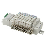 Solenoid valve F15 series: Split type serial transmission manifold