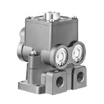 Air piloted valve 254-4A Series