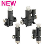 Regulators with Quick Fittings  Push Lock Type