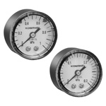 Pressure gauge for precision stainless steel regulator
