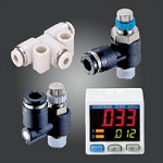 Speed controller, fittings, tubes, etc.