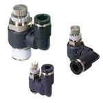 Speed controller with quick fitting