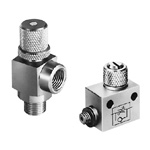 Speed controller threaded pipe