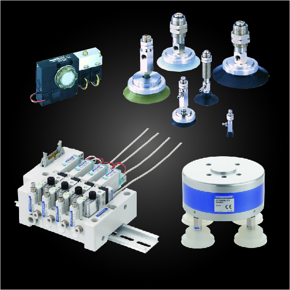 Vacuum equipment, pads