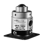 Ball cam type vacuum equipment valve