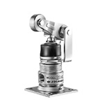 Roller cam type vacuum equipment valve