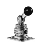 Lever type vacuum equipment valve